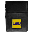 LSU Tigers Leather Jacob's Ladder Wallet